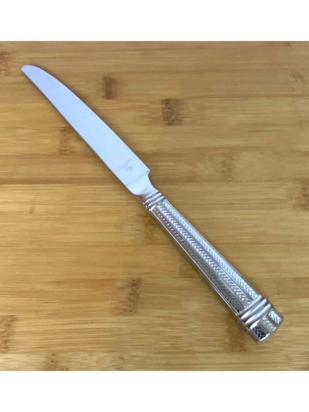Ralph Lauren Wainwright Flatware Stainless Steel Dinner Knife 1991 Made In Japan